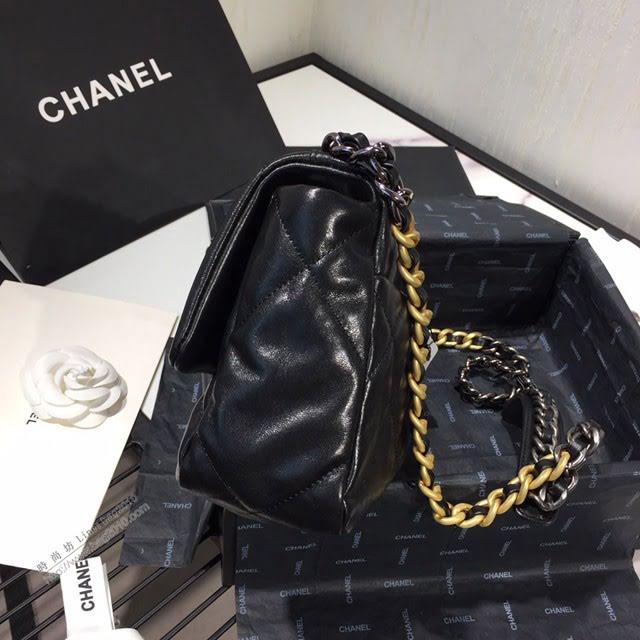 Chanel女包 Chanel秋冬19Bag 小香迷菱格紋 Chanel口蓋包 Chanel鏈條包手拎斜挎包  djc3910